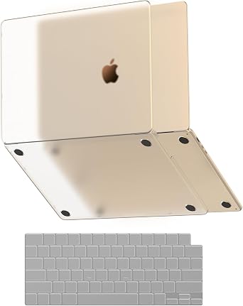 Soonjet for MacBook Air 13 inch Case with Keyboard Cover, Matte Finish Cover, Fits 2022-2025 M4/M3/M2 Models A3240 A3113 A2681, Color-Matched Transparent Design for MacBook Air 13.6 inch | Easy to Snap On, Closes Seamlessly, Scratch Resistant, Non-Slip Pads, Includes Keyboard Cover, for A3449 A3240 A3113 A2681