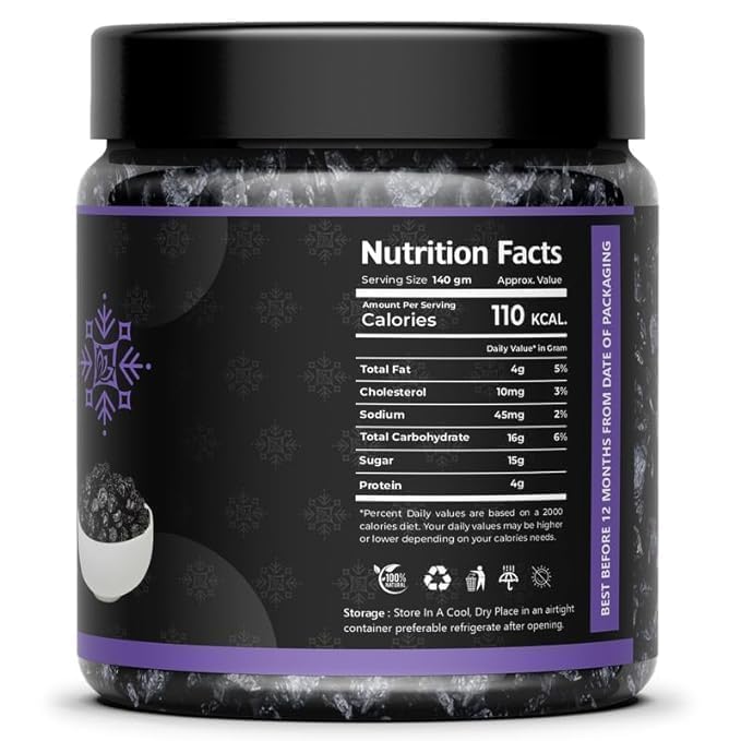 Image of FROZEN NUTS Premium Dried Blueberries | Sweet & Juicy Natural Berries | Rich in Antioxidants | Healthy Snack for Kids & Adults | Ideal for Snacking, Smoothies, Baking & Desserts (100g)