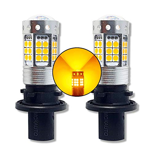 Ampoules LED Ph24WY clignotant orange canbus anti erreur pour eclairage auto