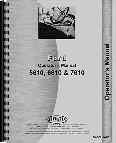 Ford 5610 Tractor Operators Manual (1983-1985) (Diesel)