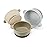 PandaEar 3 Pack Baby Bowls with Suction| Stay Put Silicone Food Bowl for Babies Kids Toddlers Infants| Food Grade Soft Safe BPA-Free Silicone (Brown Grey Tan)