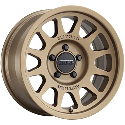 Method Race Wheels 703 Bronze Wheel with Method (17 x 9. inches /5 x 5 mm, -12 mm Offset)