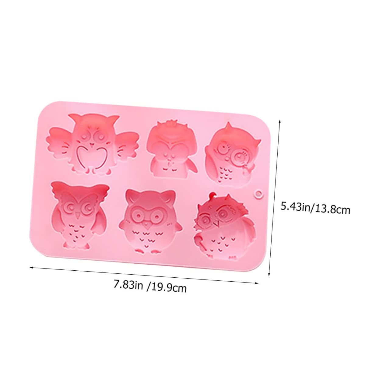 UPKOCH 6stücke Silikonform Für Katzenkopf-Kekse Backform Für Fondant Und Schokolade Backwerkzeug Für Kreative Kuchen Und Desserts Leicht Zu Reinigen Entformen