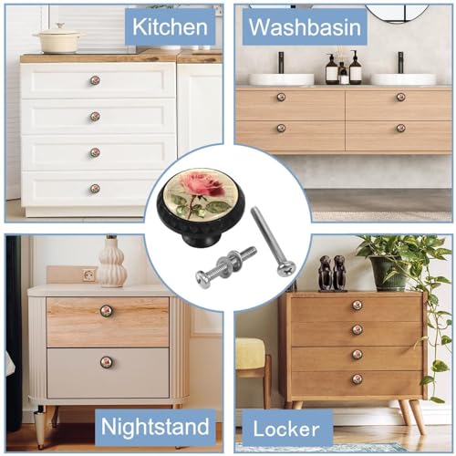 Boutons de meuble style parisien vintage pour relooker une commode
