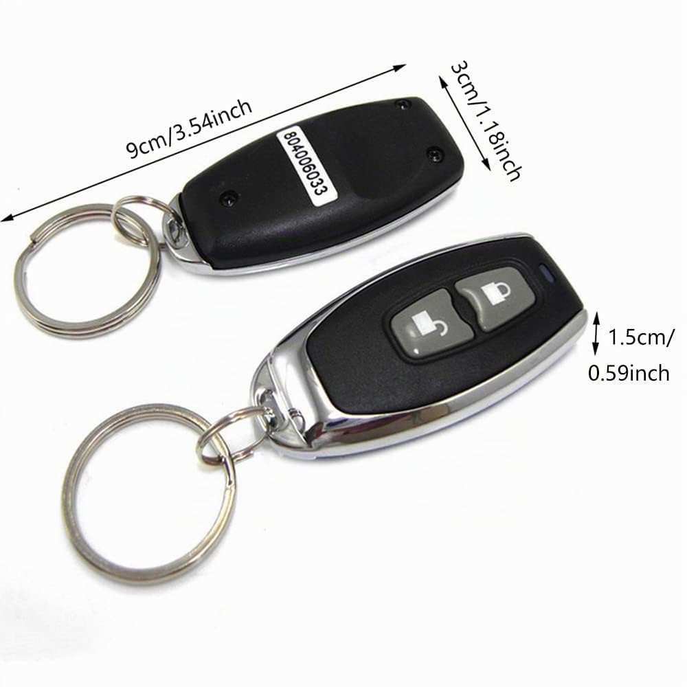 Riloer 12V 20W Cw-8110 Sirena di allarme antifurto per auto, clacson di sicurezza automatica con telecomandi, per sistema di chiusura centrale modificato pneumatico elettrico