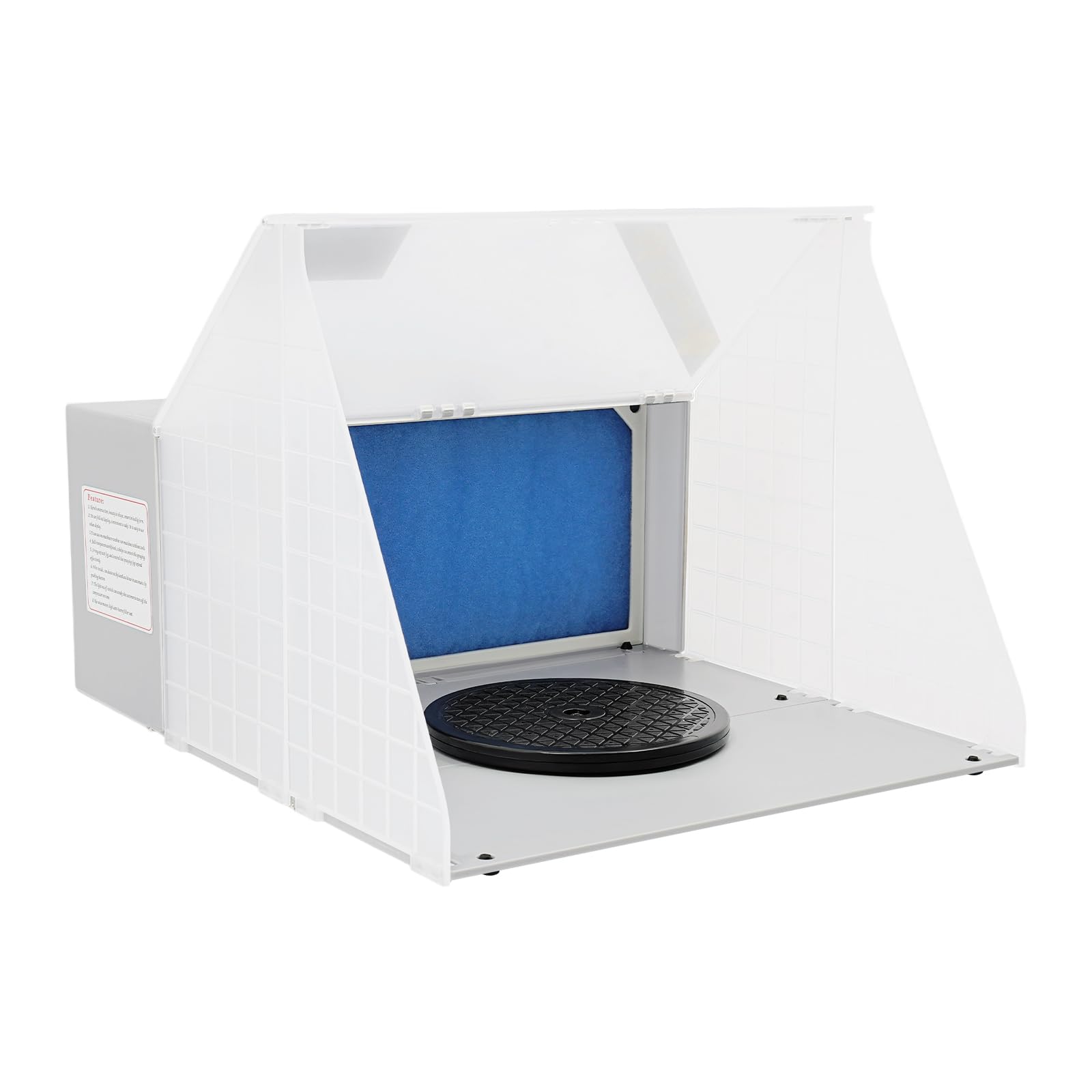Sistema de aspiración de aerógrafo, aspiración de niebla de pintura, filtro ampliable, cabina de pintura de alta calidad para trabajos de aerógrafo