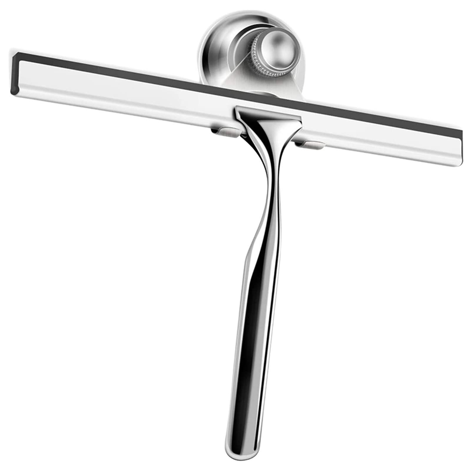 Raschietto Per Doccia Rotante 360° - Asciuga Senza Striature, Con Supporto Adesivo! - Foto 3