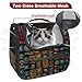 otnrnondcl Book Pattern (1) Cat Backpack Carrier, Pet Backpack for Dog Cat Puppy Kitty, Travel Carrier for Hiking Walking Outdoor Use
