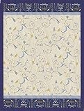 Gewebe: 100% Baumwolle Bassetti Granfoulard 9278127 Plaid OPLONTIS V9N - 270x250 cm