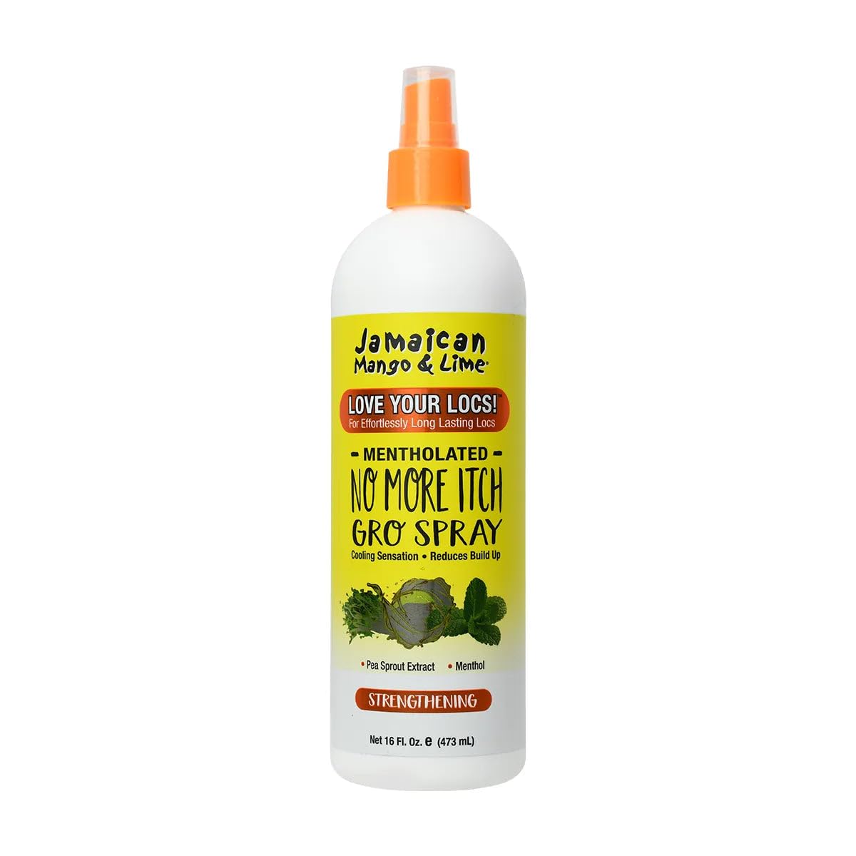 Jamaican Mango No More Itch Gro Spray, Maximum, 16 oz (VI-Z8XF-SRUF)