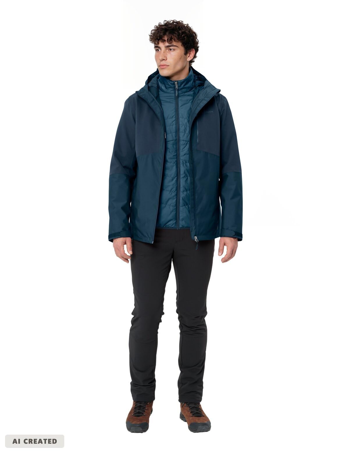 VAUDE 3 w 1 kurtka męska Miskanti 3 w 1 Jacket II