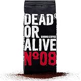 MOKA BOHNEN - Wir verwenden vier ausgesuchte, qualitativ hochwertige Kaffeebohnen, 95% Robusta und 5% Arabica. Nachhaltig angebaut, ehrlich gehandelt, fair bezahlt. Für verdammt starken Kaffee mit Charakter.