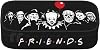 Horror Movie Pencil Case Scary Character Pencil Box Mysterious Characters Pencil Holder Large Capacity Storage Bag