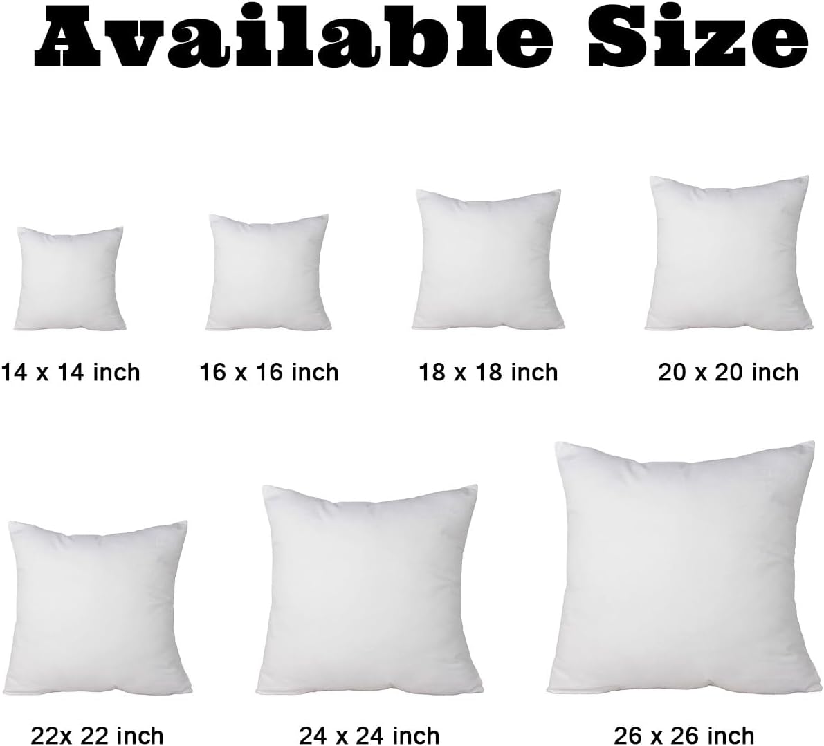 Custom Monogram Pillow Cover | 20"x20" Personalized Pillow Cover with Initial Name, Two Side Print with Your Name Text, Decorative Cushion Cover for Couch,Sofa,(Optional Pillow Insert), Text