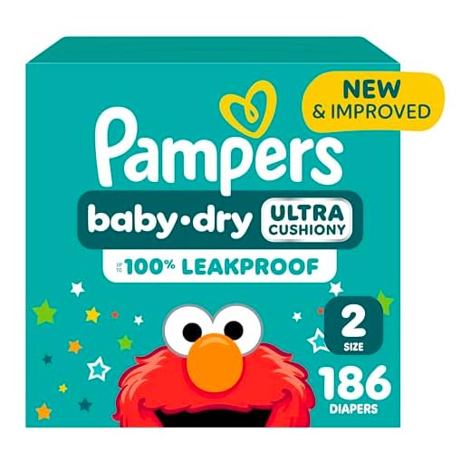 Pampers Baby Dry Diapers Size 2 186 Count