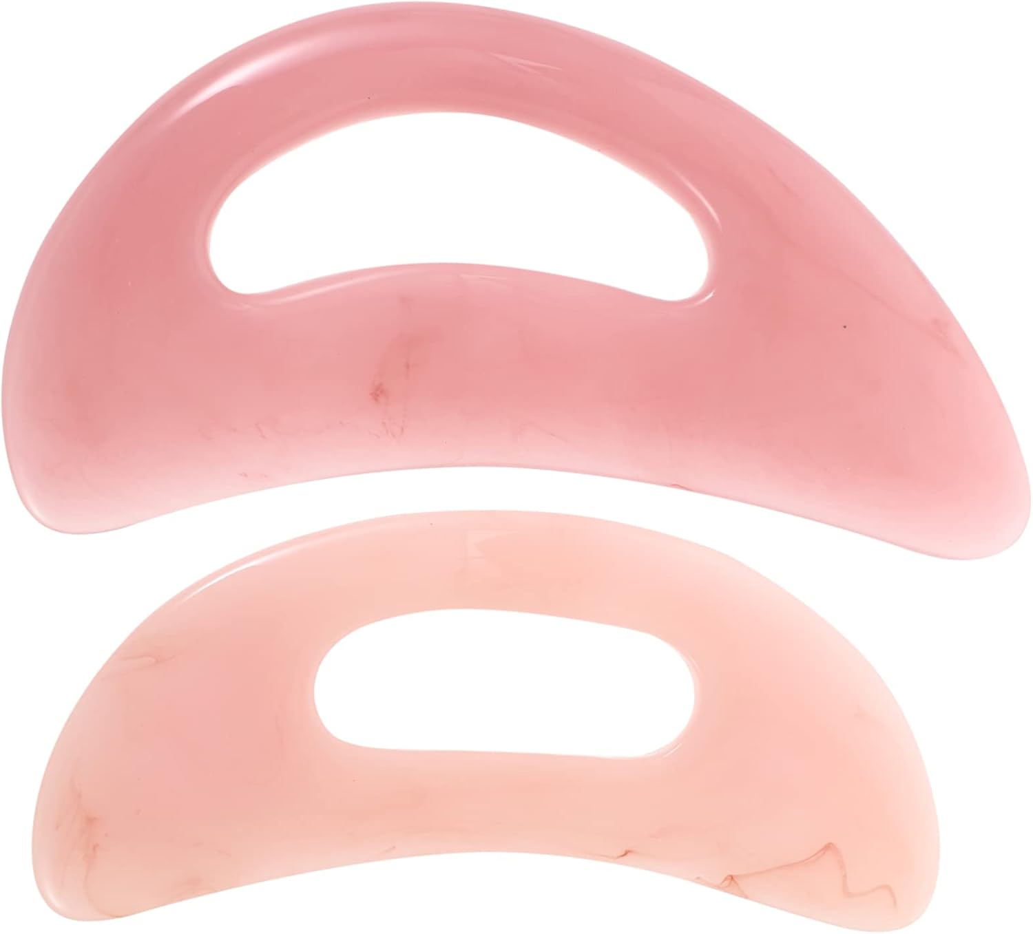 Healeved 2pcs Scraping Board Eye Massagers Body Sculpting Machine for Stomach Fat Resin Guasha Board Guasha Massager Chinese Body Massager Resin Massager Beeswax Ache