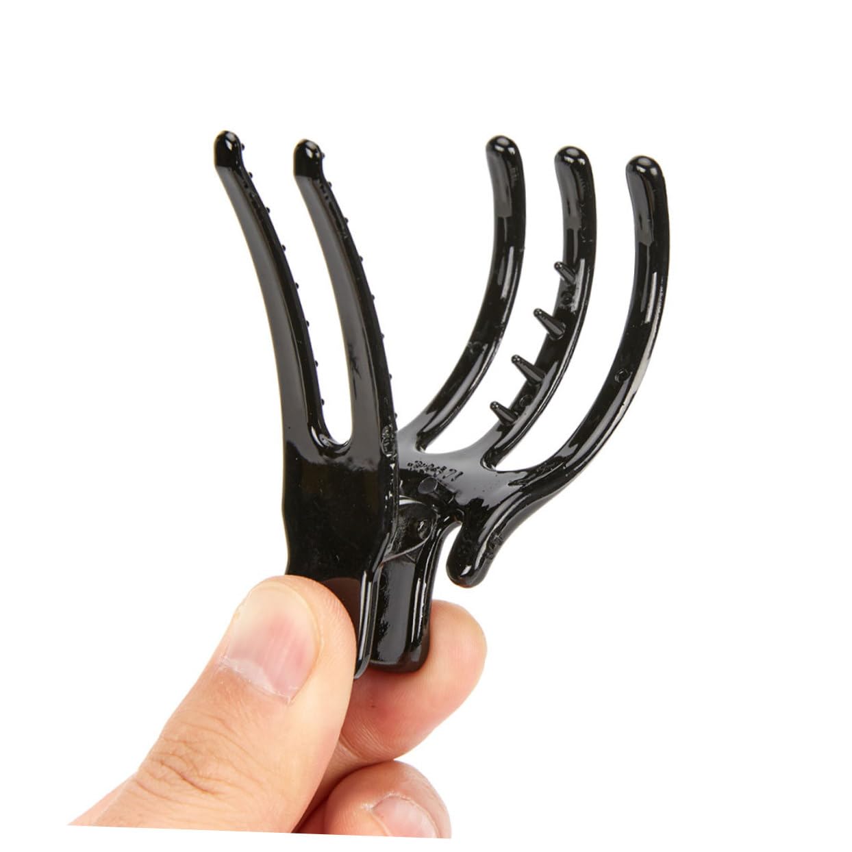 LALAFINA Pz Pettine Porta Coda Di Cavallo Con Dentati Per Forniture Per Copricapo Classico Donna
