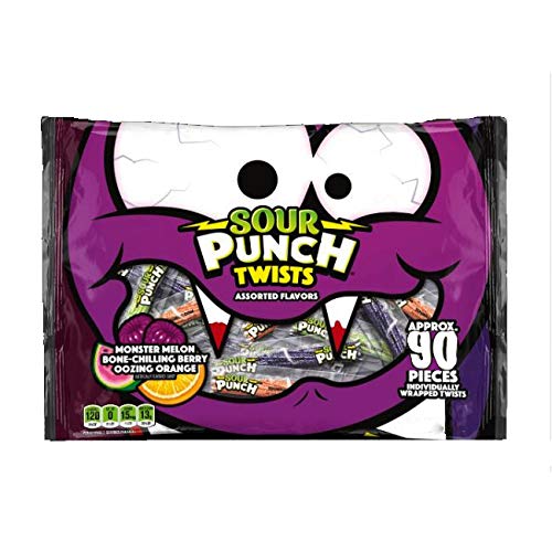 Amazon.com : Sour Punch (1) Bag Twists - Assorted Halloween