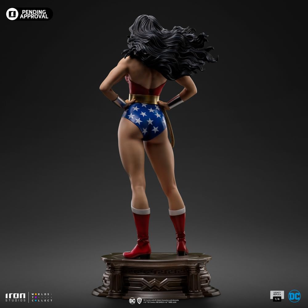 Iron Studios Legacy Replica 1/4 Wonder Woman DC Trinidad Statue, 55,6 cm