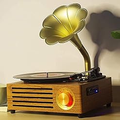 Platine Tourne-Disque rétro, phonographe Vintage, Tourne-Disque, Platine Bluetooth, Haut-Parleur intégré Chaque Famille - Les Beatles, Paul McCartney, John Lennon, RIngo Starr, George Harrison Platine Tourne-Disque rétro, phonographe Vintage, Tourne-Disque, Platine Bluetooth, Haut-Parleur intégré Chaque Famille – Image 5
