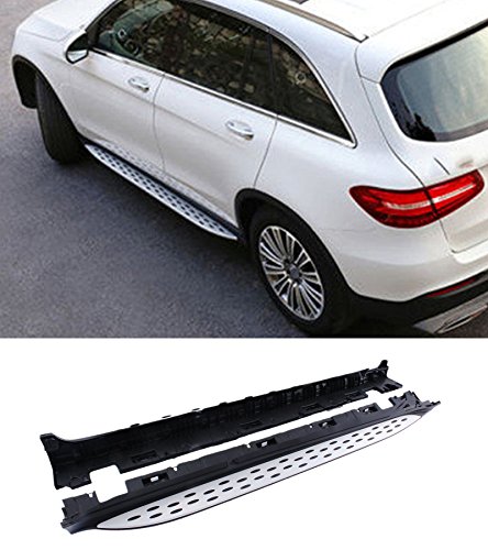 Mophorn Side Step Bars Aluminum Running Board OE Style Nerf Bars for 2016-2017 Mercedes Benz X253 GLC300