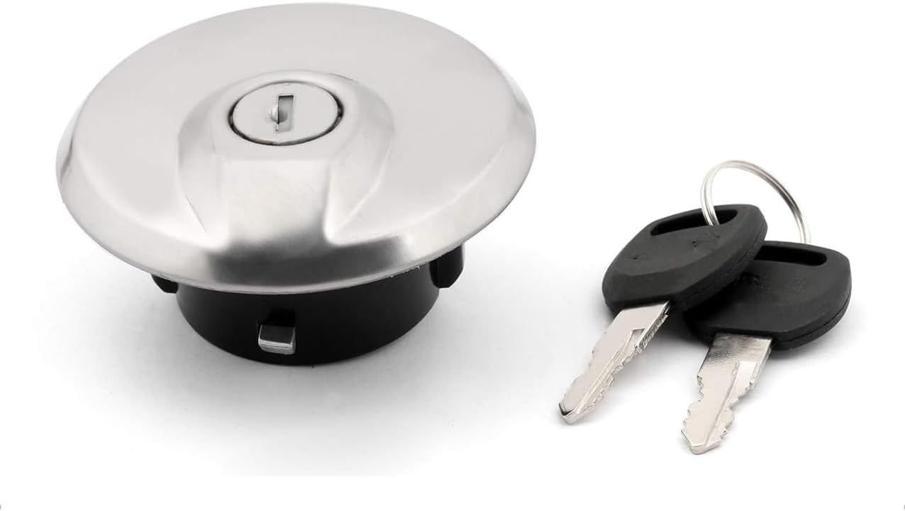 Motorcycle Locking Gas Cap With 2 Keys for Suzuki CA Models only (Intruder 700 VS 700 750 VS750 GLP 800 GL Boulevard S50 VS800) / VS800 /GZ125 Marauder /GZ250 Marauder /TU125 /TU250 1986-2009