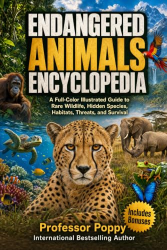 Endangered Animals Encyclopedia: A Full-Color Illustrated Guide t...
