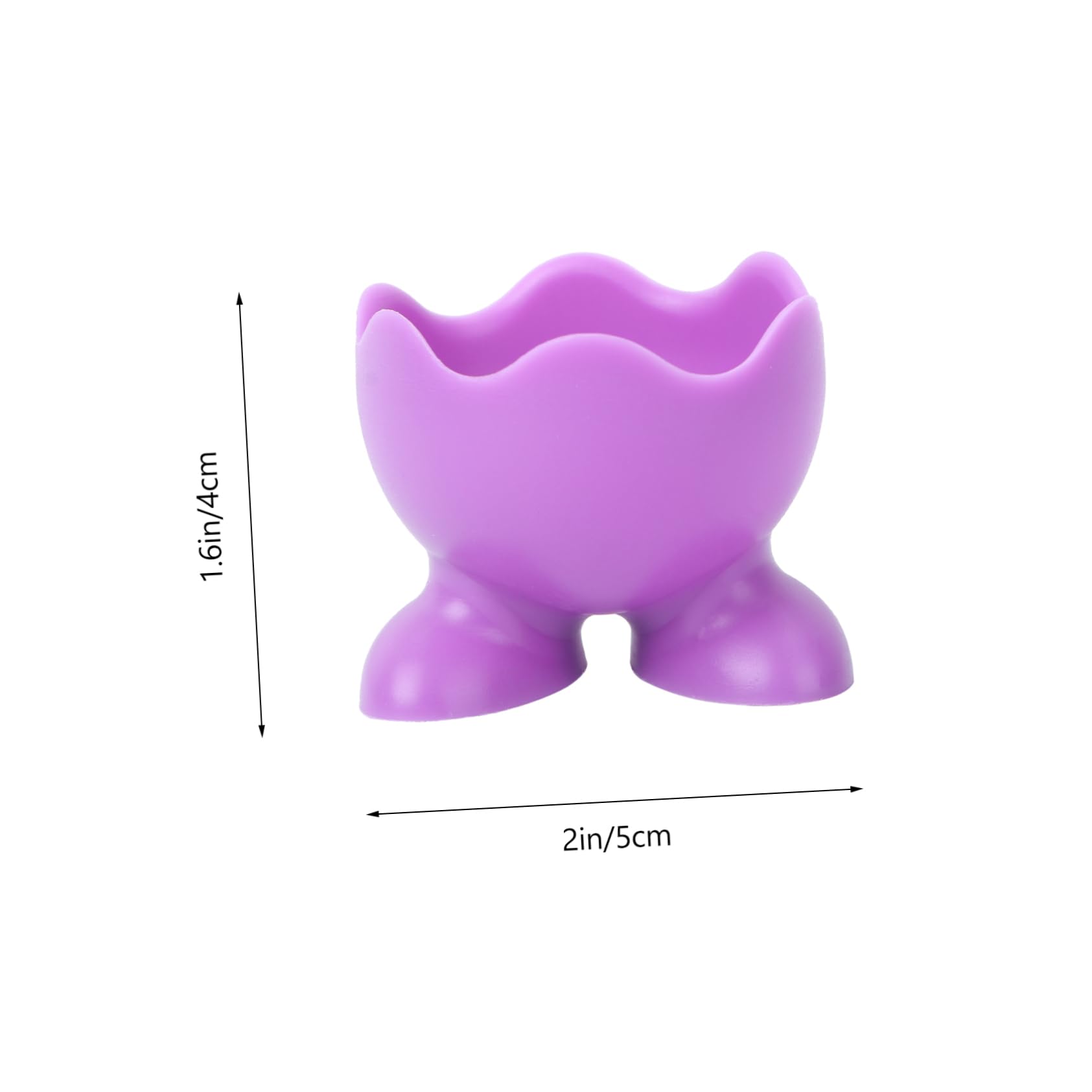 GRIRIW 5pcs Silicone Egg Holder Soft Boiled Egg Holder Microwave Egg Cooker Cups for Egg Poacher Cups Egg Organizer Egg Serving Cups Easter Egg Cups Rapid Egg Cooker Egg Boiled Holder