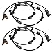 AUTEX 2PCS ABS Wheel Speed Sensor Front Left & Right Compatible with Jeep Wrangler 3.6L 3.8L 2007-2018#ALS1918 68003281AA 68003281AC