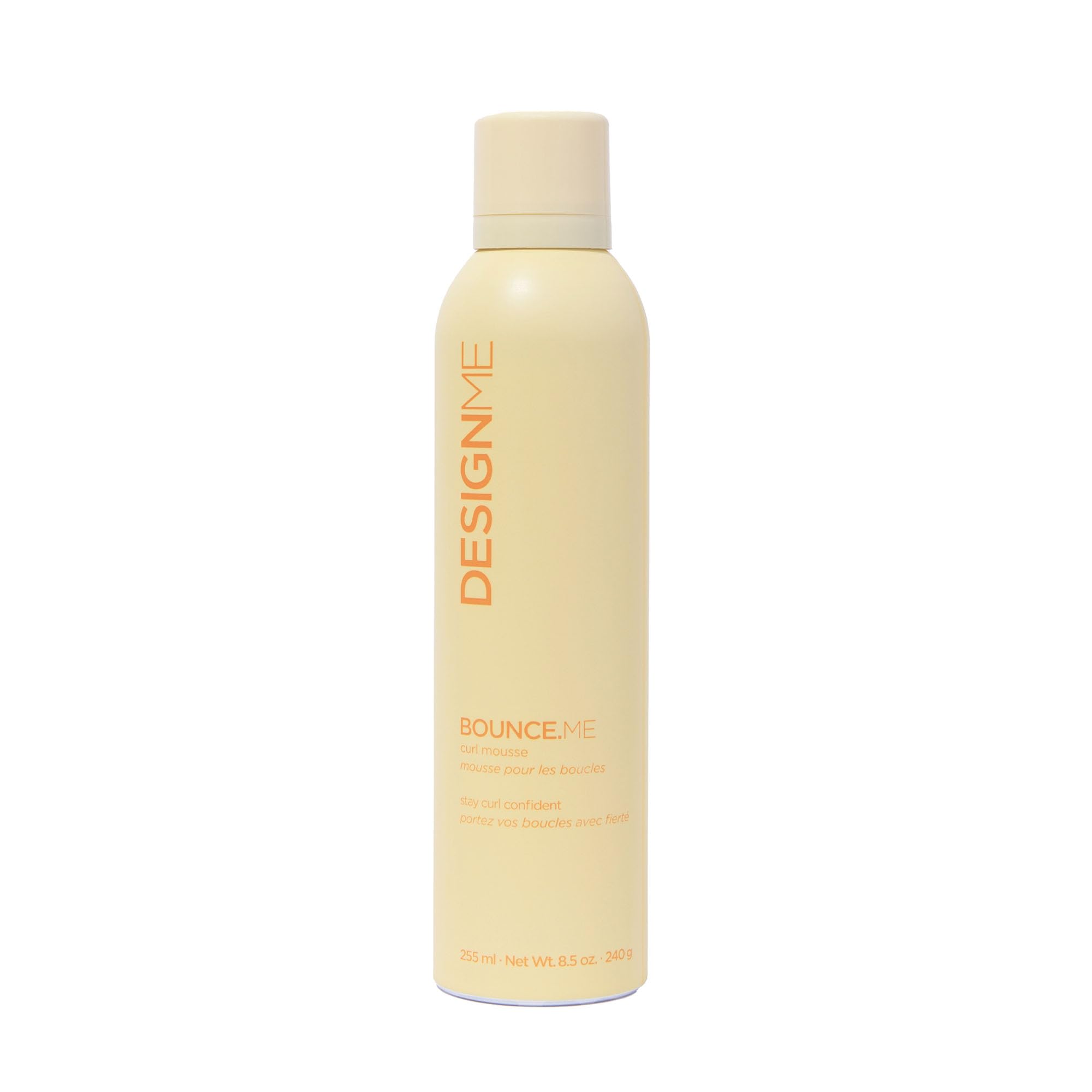 Design.Me BOUNCE.ME Curl Mousse | Lightweight Curl Defining Mousse for Wavy & Curly Hair | Frizz Control, Humidity Resistant, Alcohol-Free Mousse for Hair Styling | CGM Approved