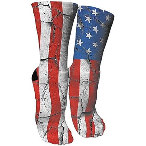socks for women men dress, Red, One size Cover