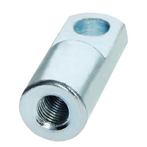 Miniatura 6 de Jutagoss Varilla del cilindro de aire de 5 piezas, extremo de horquilla 2.047 in longitud M10x1.25 rosca hembra conector Y