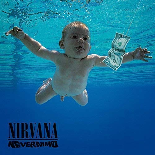 NirvanaNevermind Iconic Album Cover Poster  Various Sizes