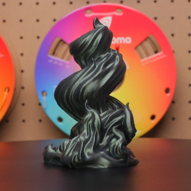 Image of Polymaker Panchroma Starlight PLA Filament 1.75mm for 3D Printing, Aurora | Neatly Wound, Starry Sky PLA 1kg, Easy Print & Smooth Feeding, Compatible with Bambu Lab & Most 3D Printers