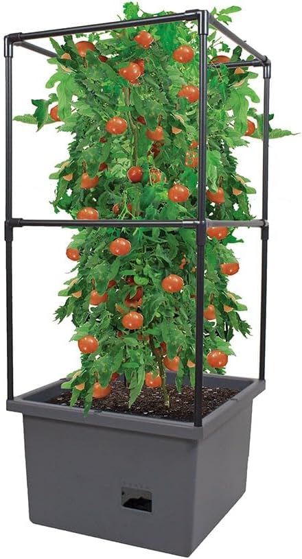 Garden Bed with Wheels and PVC Cover - Self Watering