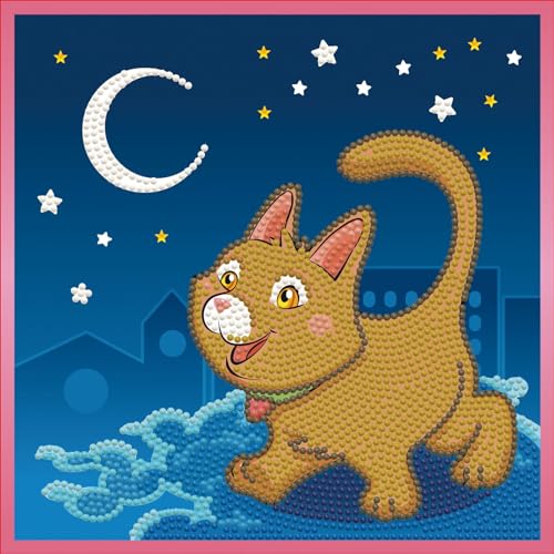 Image of DIAMOND DOTZ Adventure Dog Dotz Box Animal Diamond Painting Kits for Adults - Diamond Art Kits a Relaxing Creative Craft Kit with Dotz Gems 8.7 inchx8.7 inch