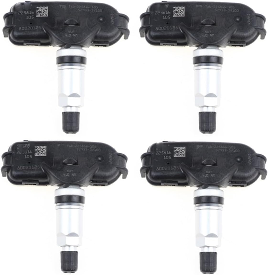 4pcs/Batch auto Accessories for I40 VF 2011 2012 2013 2014 52933-3V100 529333V100 Car TPMS Tire Pressure Monitor 433MHZ