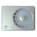 Airflow ACVSV - Griglia d'aerazione di ricambio per ventilatore Aura Smart con sensore di umidità, colore argento