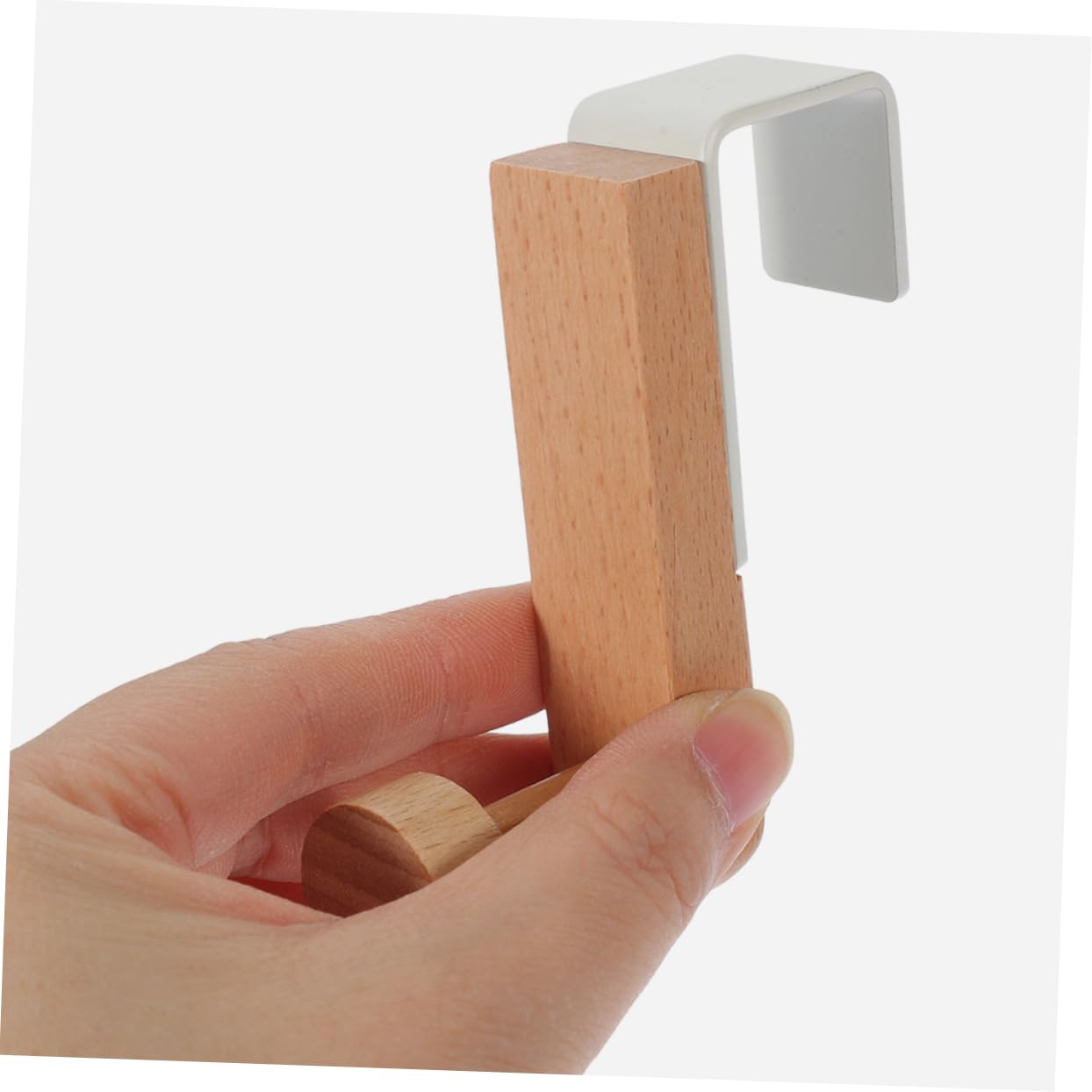 VILLFUL 4pcs Cabinet Hangers Hooks Wall Hanging Hook Novelty Hat Hanger Towel Hooks Kitchen Hook Over Door Hook Hanger Cabinet Door Hooks Closet Hooks Over Drawer Hanger Iron White