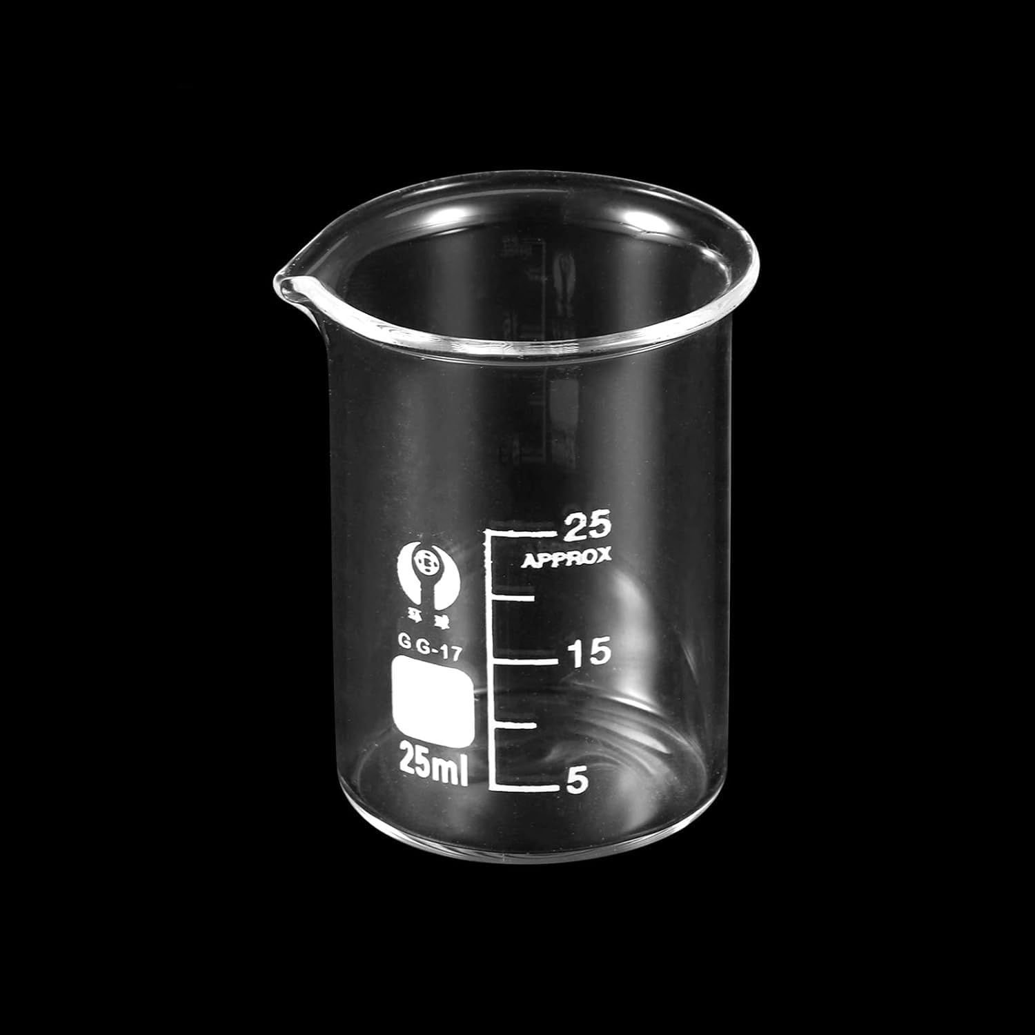 Becher In Vetro A Fondo Basso, Becher In Vetro A Fondo Basso, Vetros Borosilicato Con Scala Graduata Stampata Per Misurare Liquidi In Cucina E Laboratorio, 3Pz (5-5000ml)(500ml)