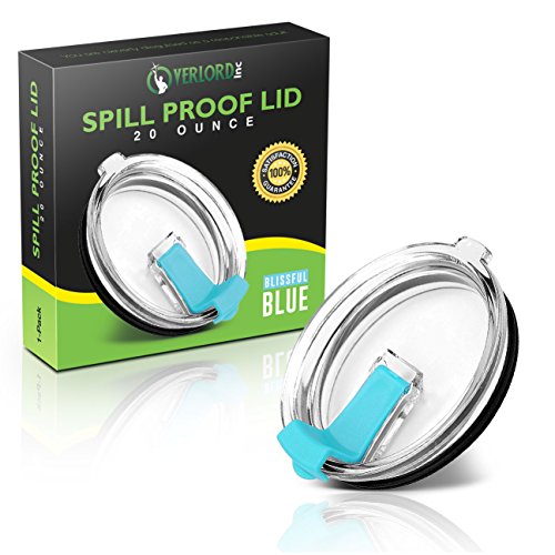 PREMIUM SPILL PROOF Lids Replacement Tumbler Lid, Straw Friendly Flip