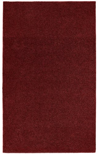 Garland Rug Room Size Bathroom Carpet, 5-Feet by 8-Feet, Burgundy