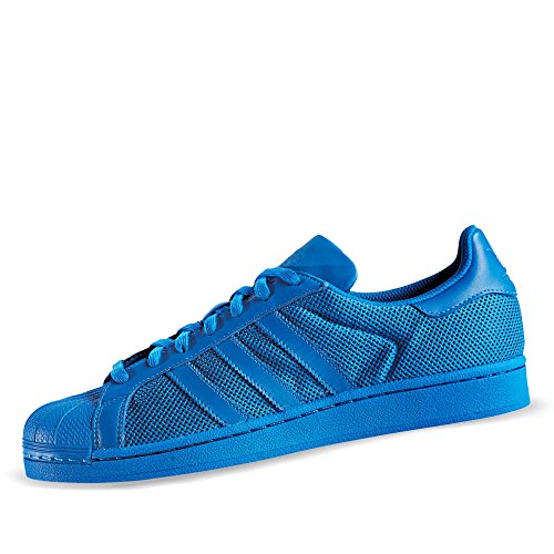 adidas Originals Superstar FV3268 Baskets en cuir Royal Blue Clear Sky, bleu, 38 EU