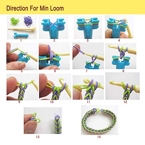 Craze Loops 600 Kit elastici per braccialetti, scatola creativa di