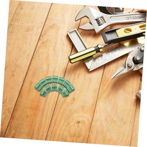Bornier à vis 5,08 mm Luxshiny vert pour réparer vos circuits électriques
