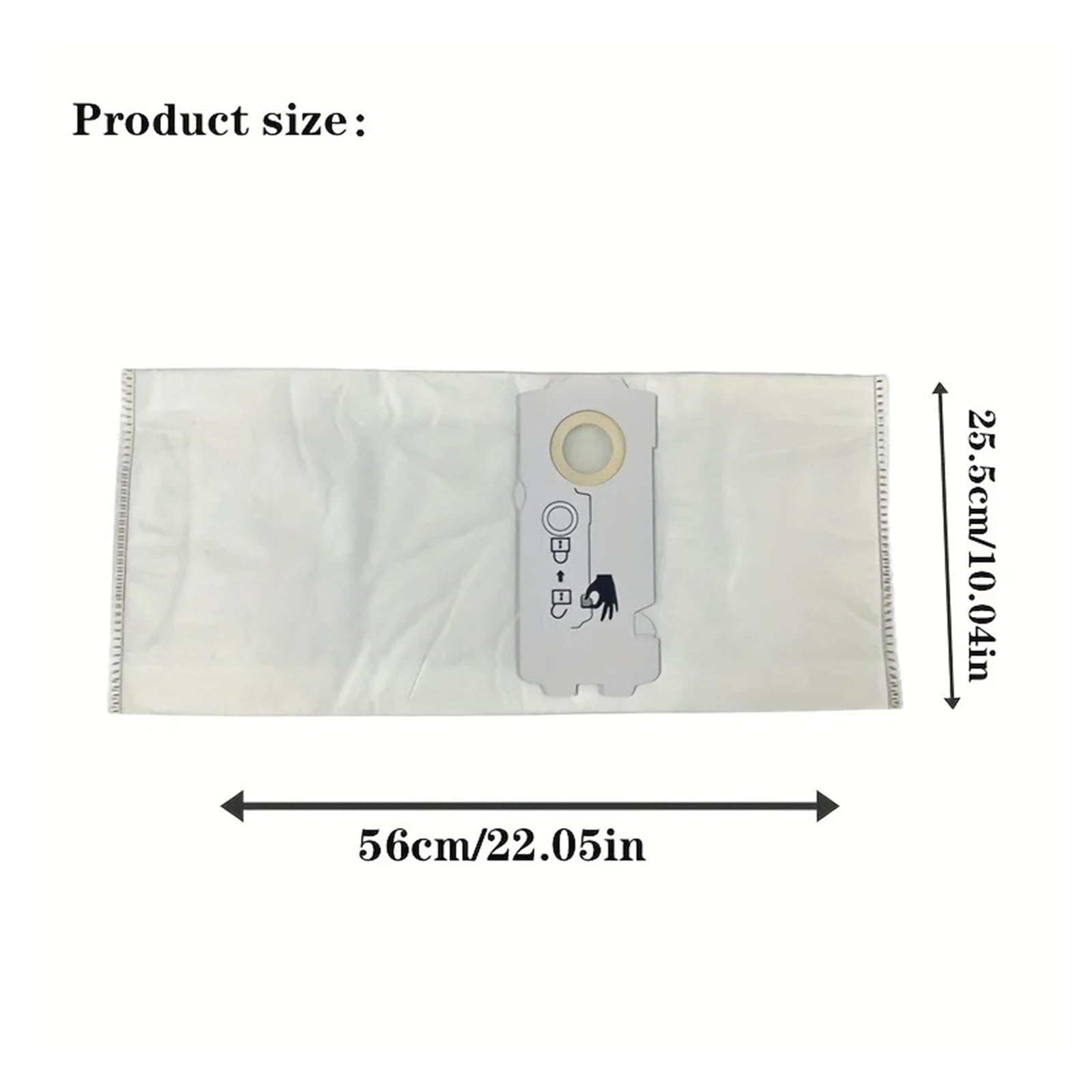 8 Uds Bolsas de Polvo for aspiradora, compatibles con Bolsas de Filtro FeStool, CT Mini CT Mid CT 15.