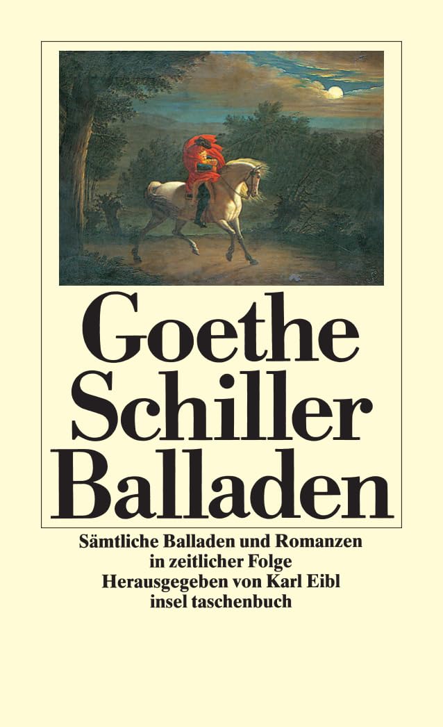 Sämtliche Balladen und Romanzen: In zeitlicher Folge: 1275