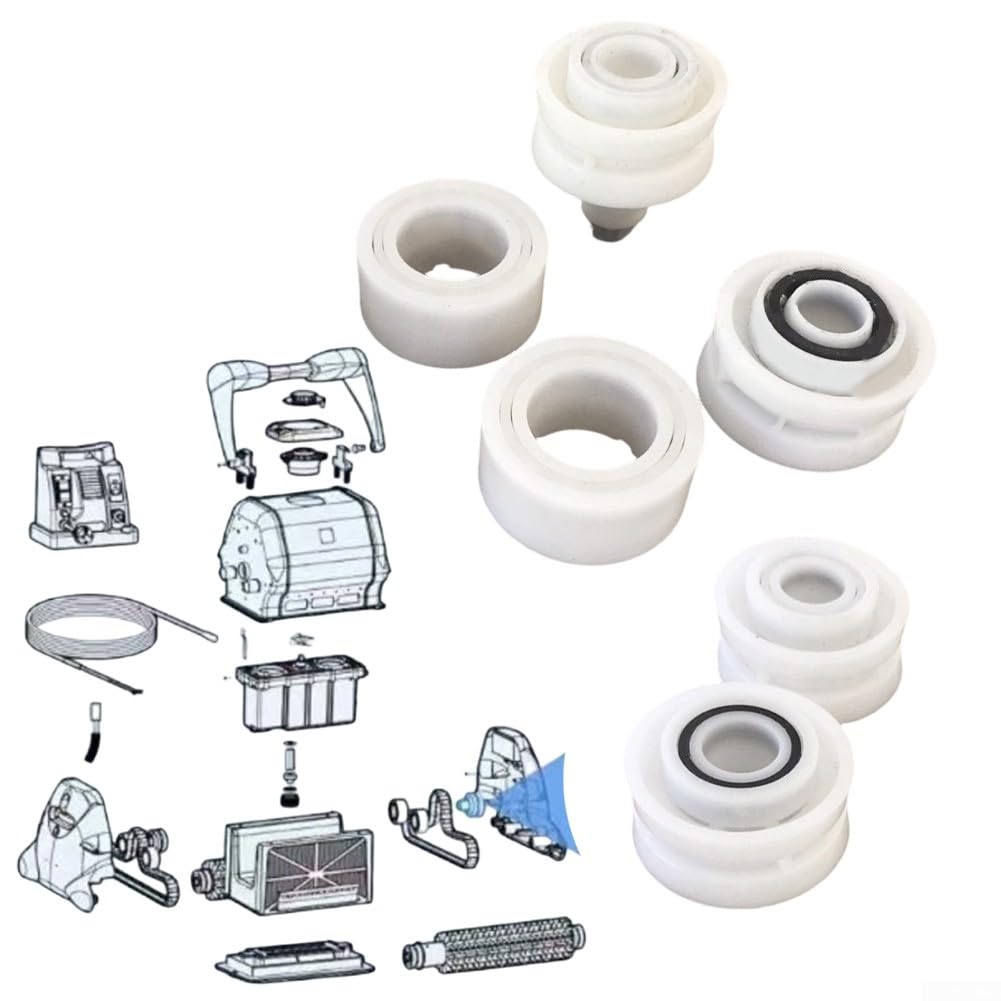 Kit di ricambio per cuscinetti a binario compatibile con Hayward RC9726 RC9730BL RC9728BL RC9730TB e RC9950 RC995OCUB RC9950GR RC9950GRTB RC9955 RC9956GR