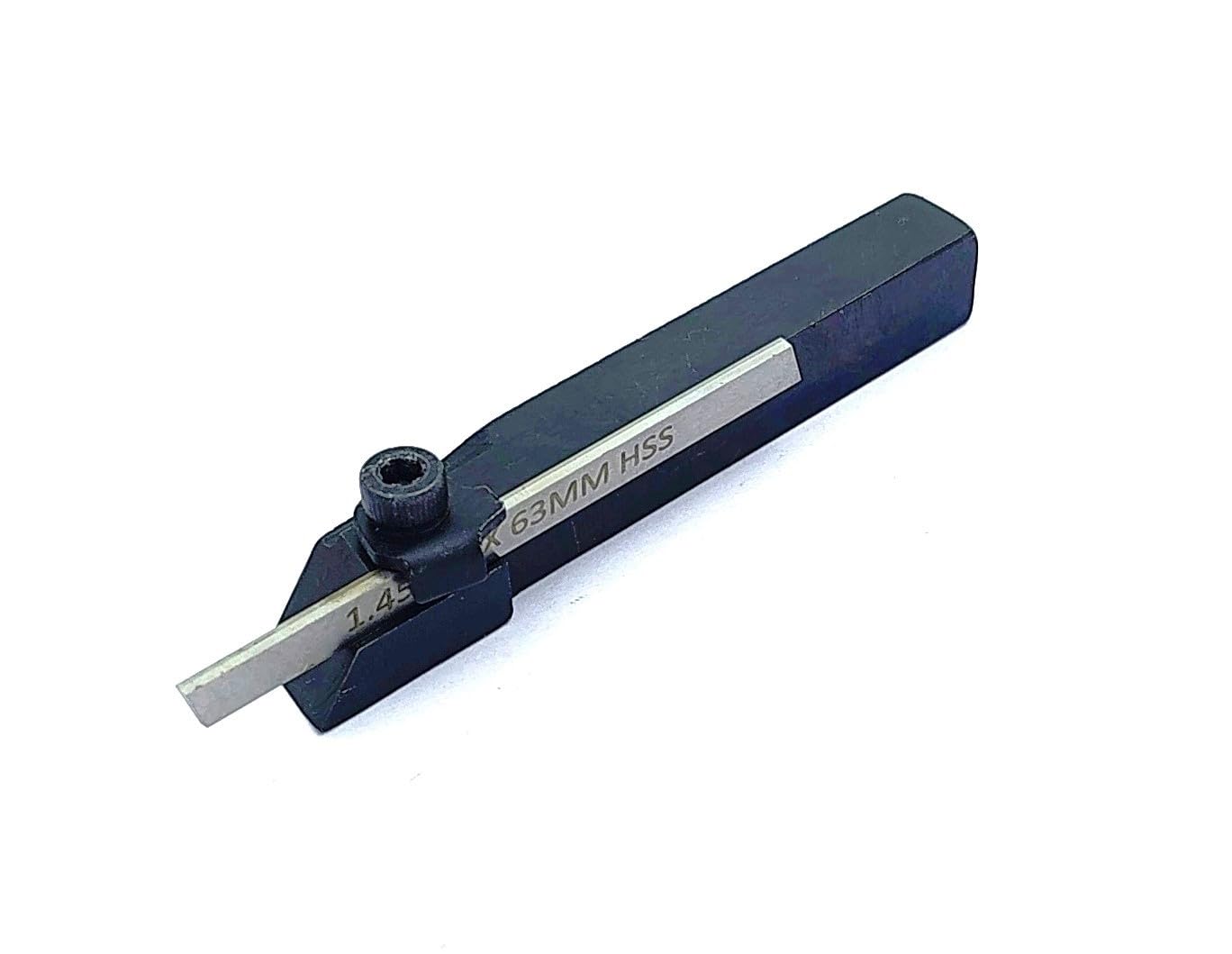 Mini Lathe Cut Off 10 mm Square Parting Tool + HSS Blade for Emco Unimat Lathes (U)