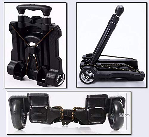 Carrito Plegable Portátil con Ruedas de Plástico miniatura 7